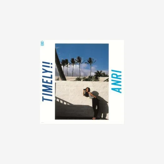 Anri 6th Album Timely!! LP Clear Skyblue