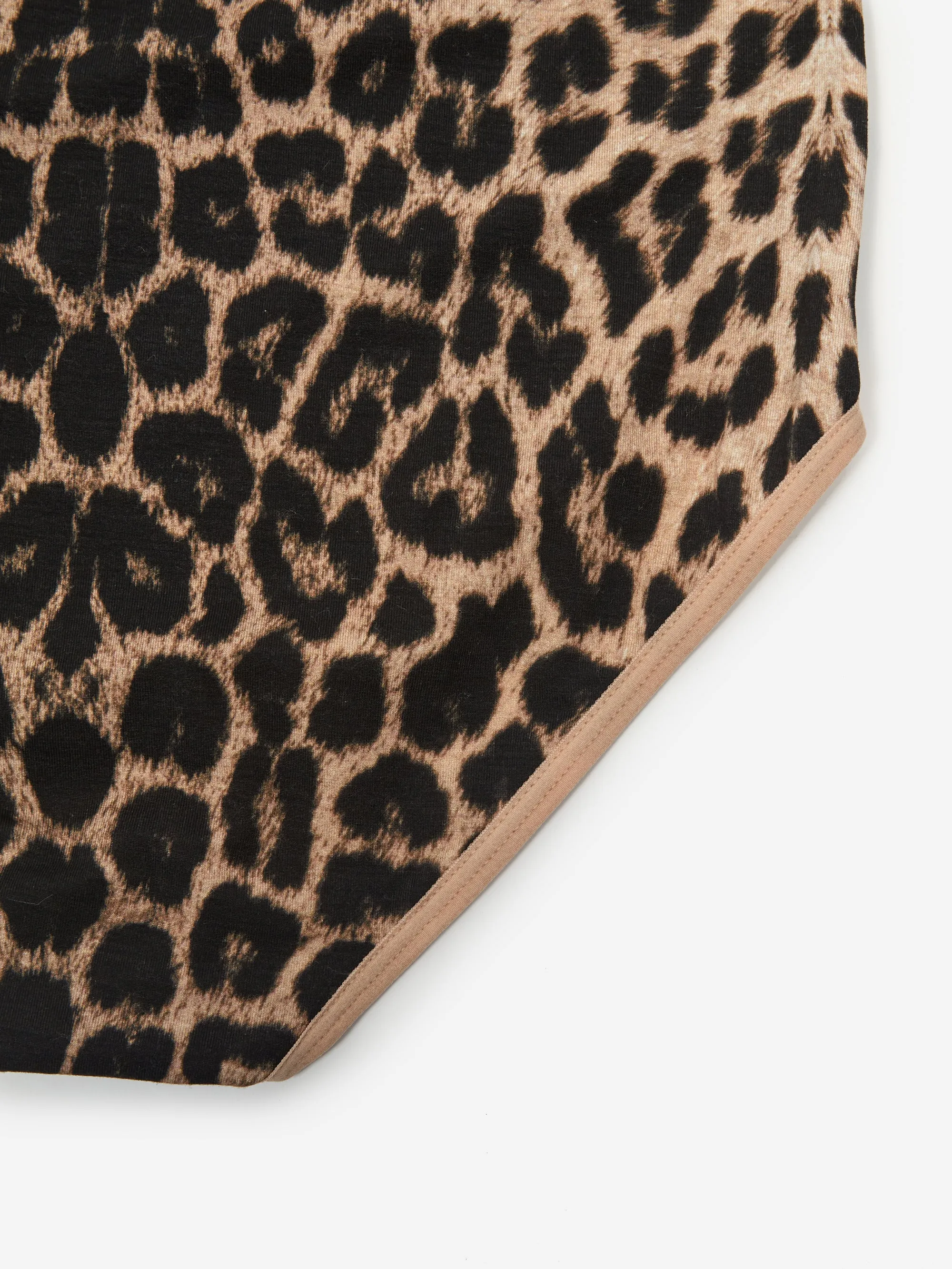 Baserange Highwaist Bell Pants - Leopard