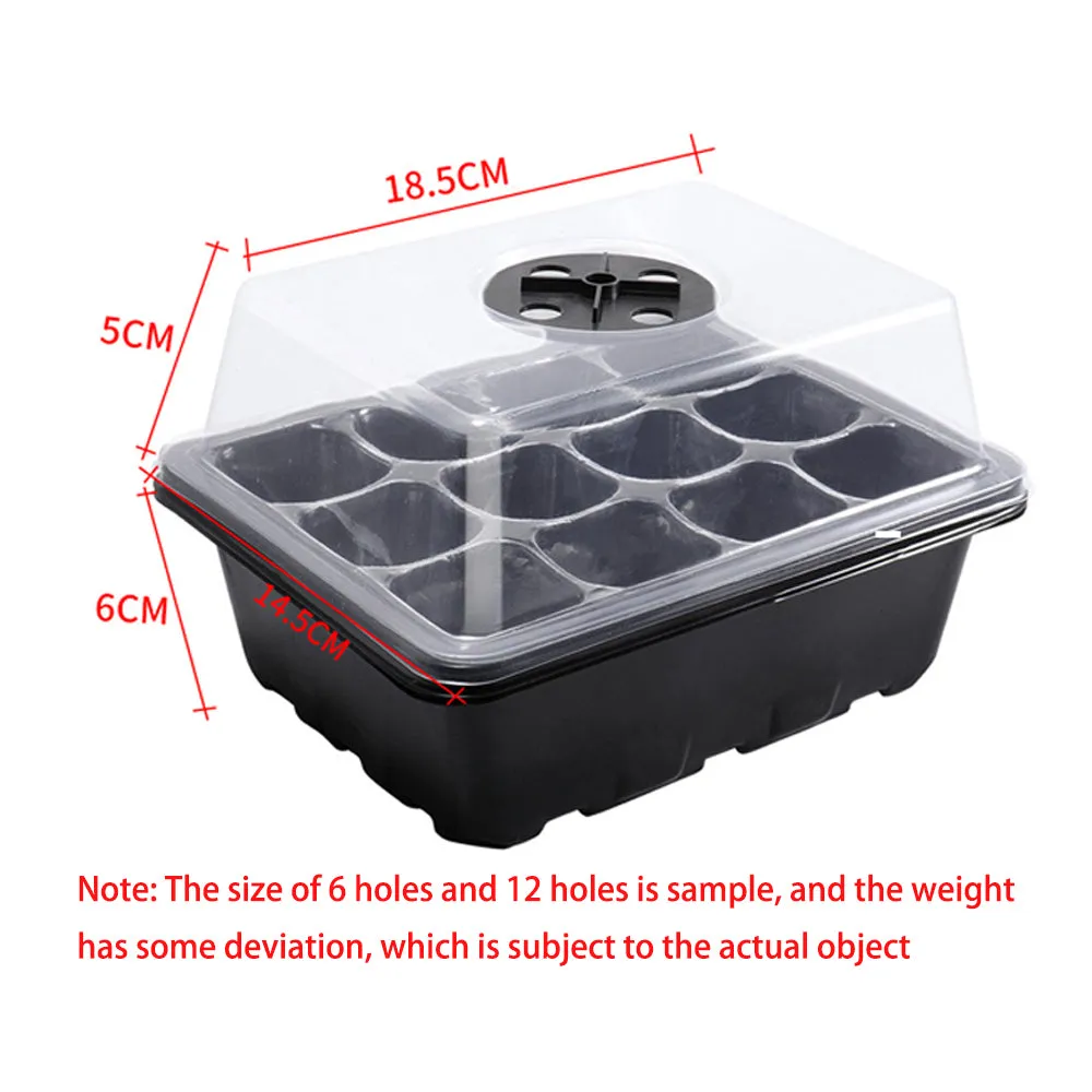 Breathable Seedling Box 6/12-Hole