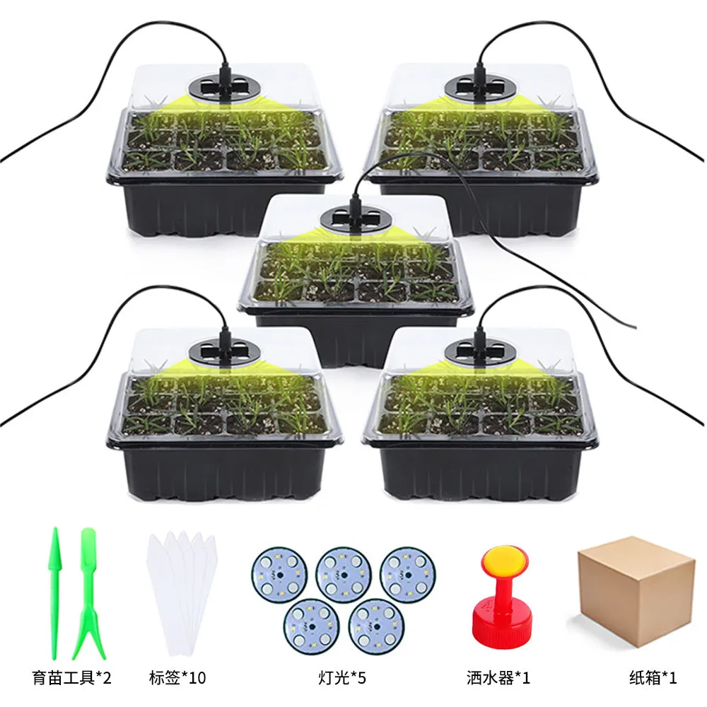 Breathable Seedling Box 6/12-Hole