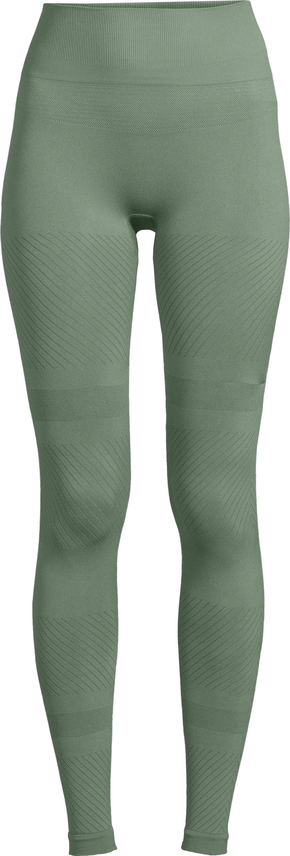 Casall Women&#x27;s Essential Block Seamless High Waist Tights Dusty Green | Buy Casall Women&#x27;s Essential Block Seamless High Waist Tights Dusty Green here | Outnorth