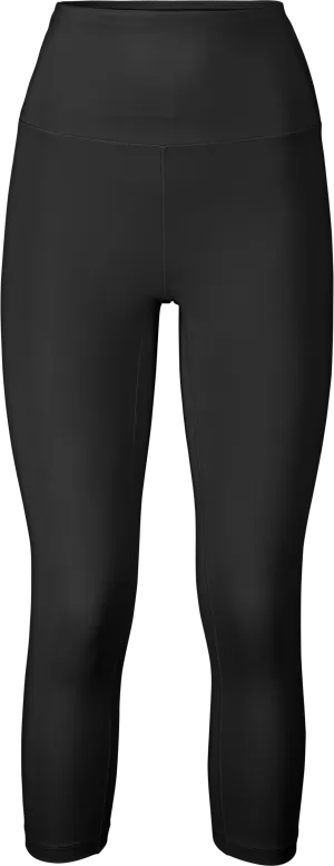 Casall Women&#x27;s Ultra High Waist Cropped Tights Black | Buy Casall Women&#x27;s Ultra High Waist Cropped Tights Black here | Outnorth