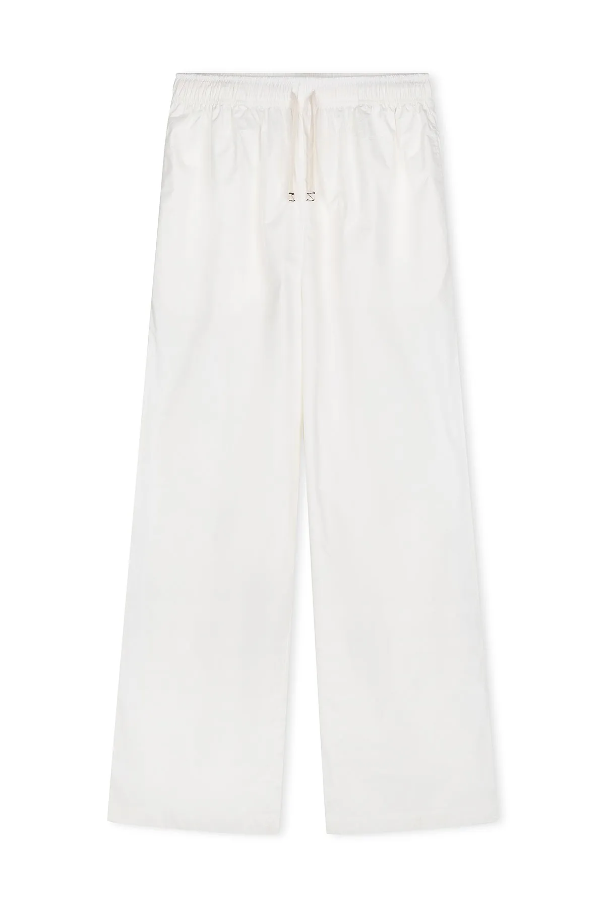Cotton Poplin Pant - Milk