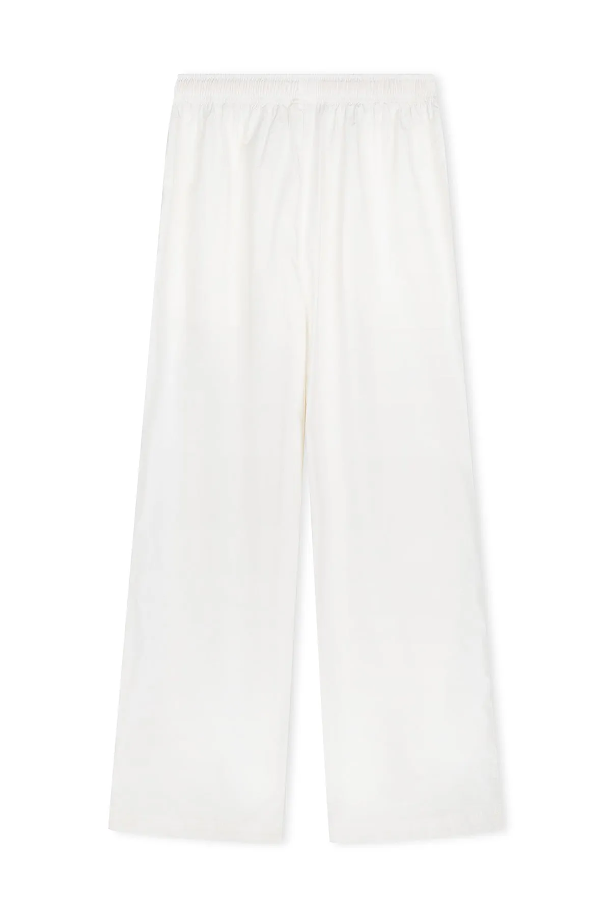 Cotton Poplin Pant - Milk
