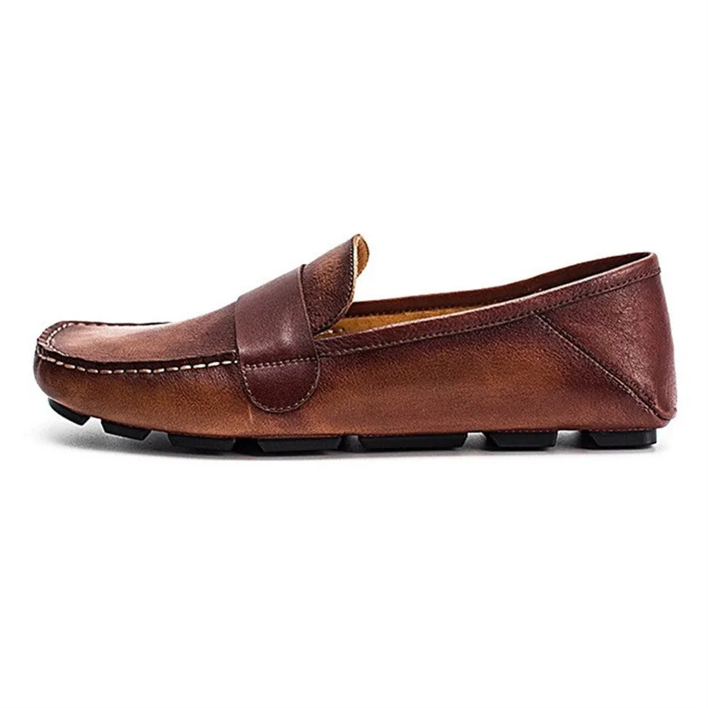 Flat Low Top Round Toe Casual Loafer for Men