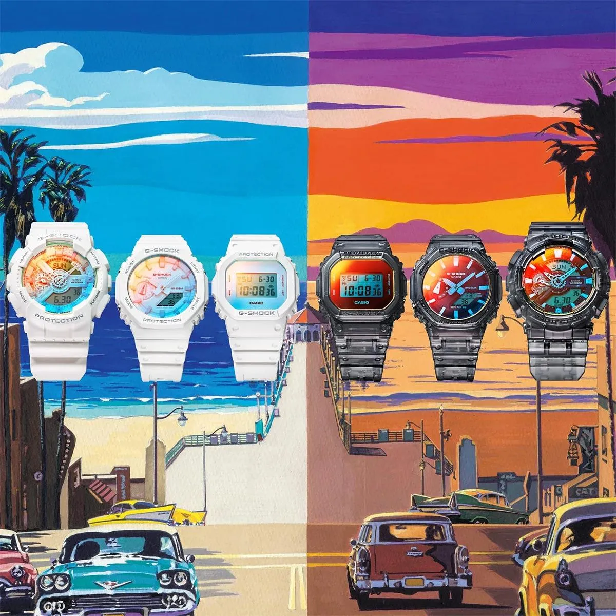 G-Shock Beach Iridescent GA-2100TLS-8A