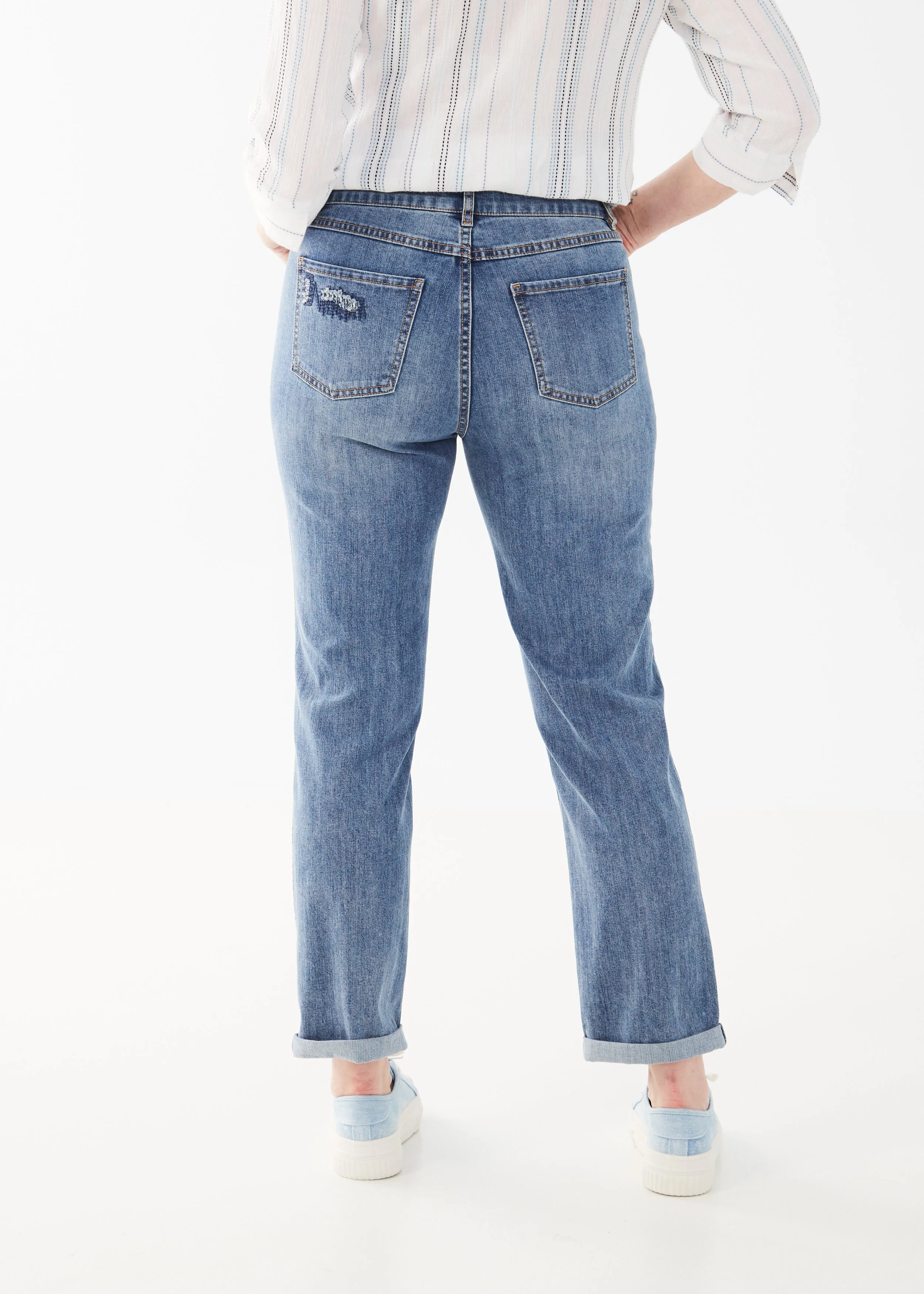 Girlfriend Ankle Jeans
