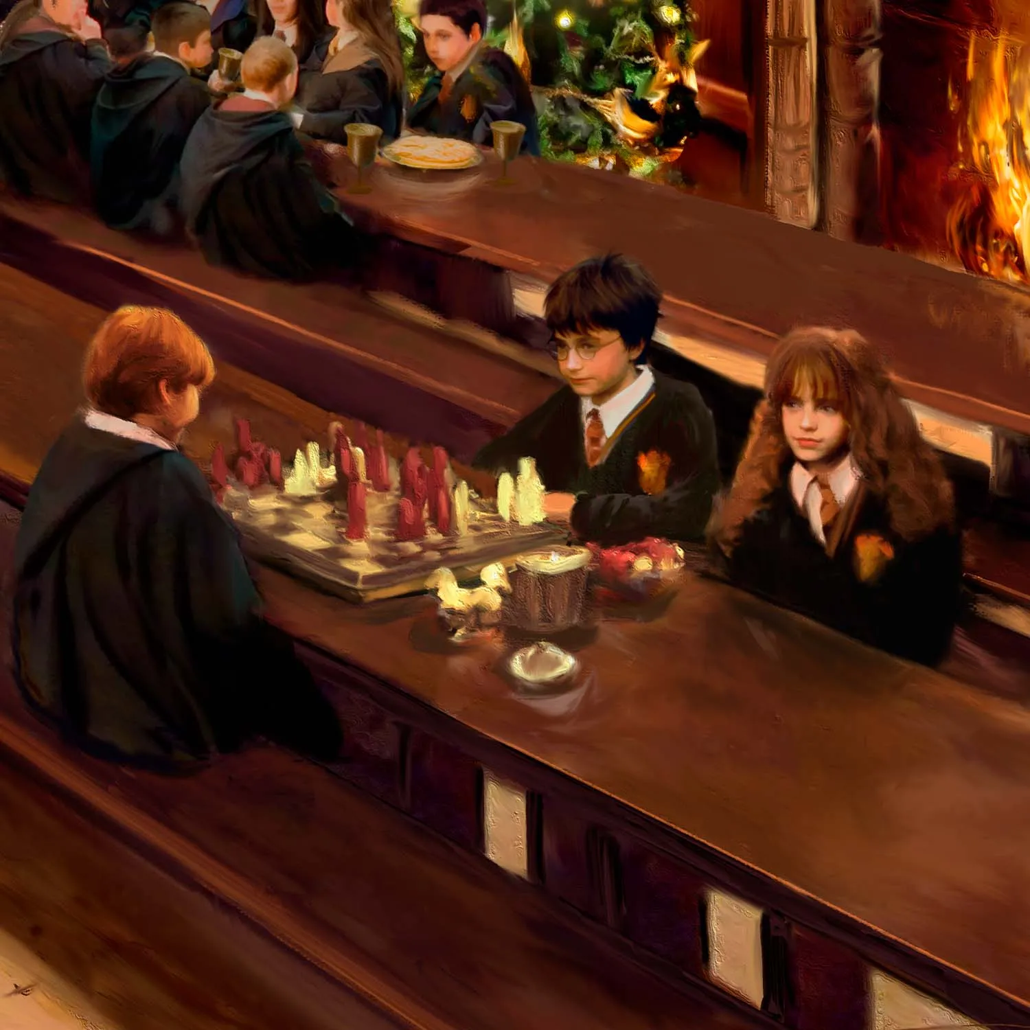 Harry Potter Great Hall - Limited Edition Canvas (PP - Publisher Proof) - 28" x 37"