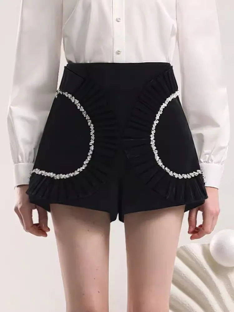 High Waist Ruffle Pants【s0000006850】