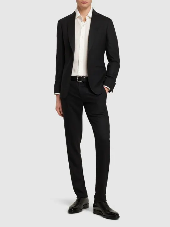 Lardini   Stretch wool tuxedo 