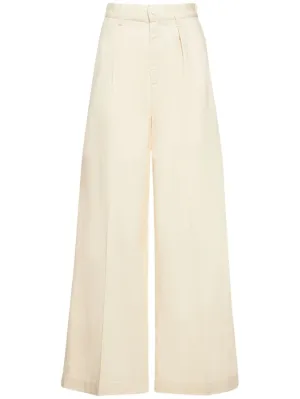 Made In Tomboy   Enea cotton denim wide leg jeans 