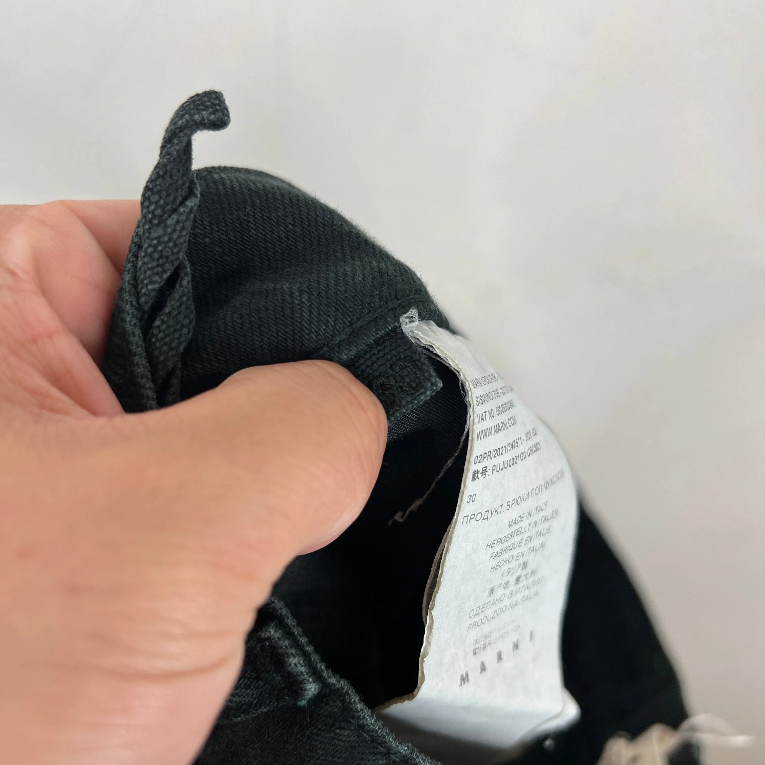 Marni Bleach Dyed Jeans