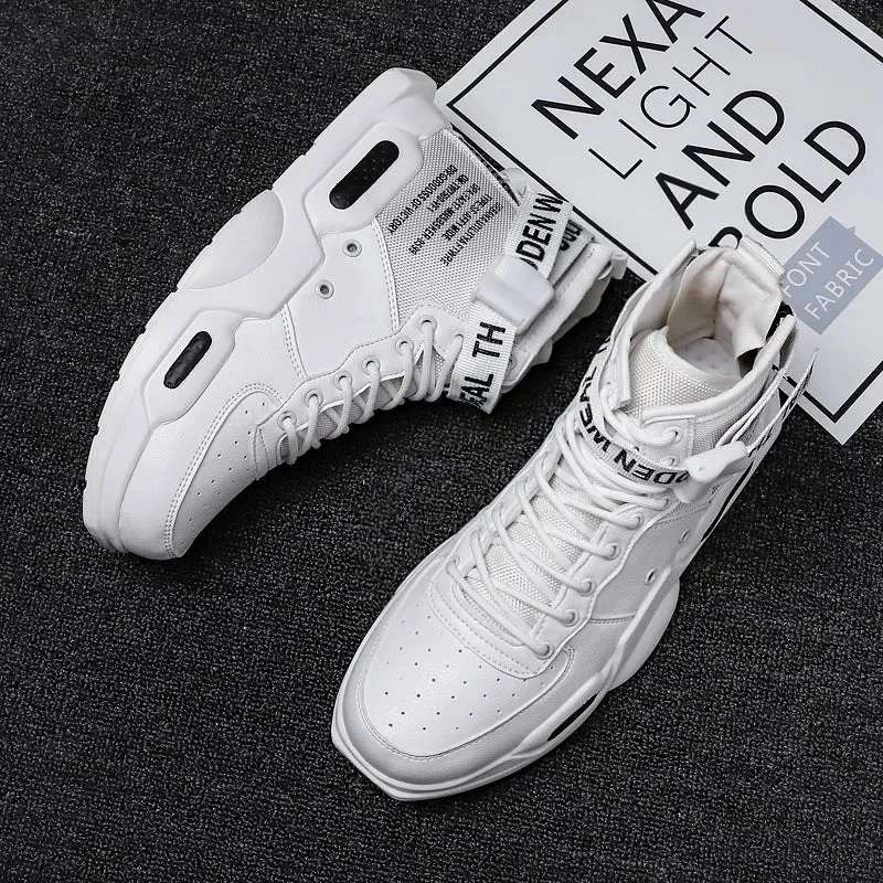 Men's Hip Hop Red Bottom Breathable Shoes
