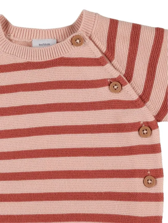 Petit Bateau   Cotton tricot cardigan &amp; pants 