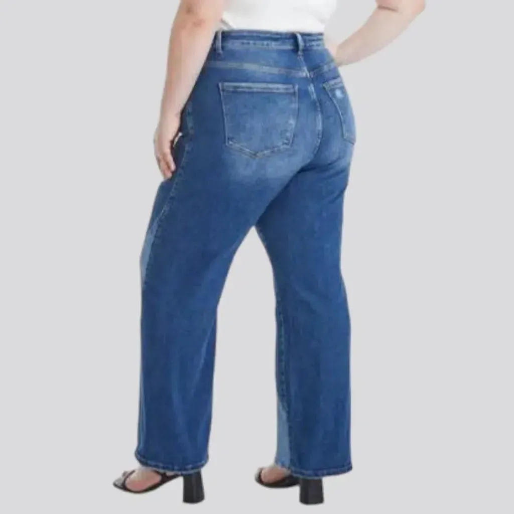 Plus-size jeans
 for ladies