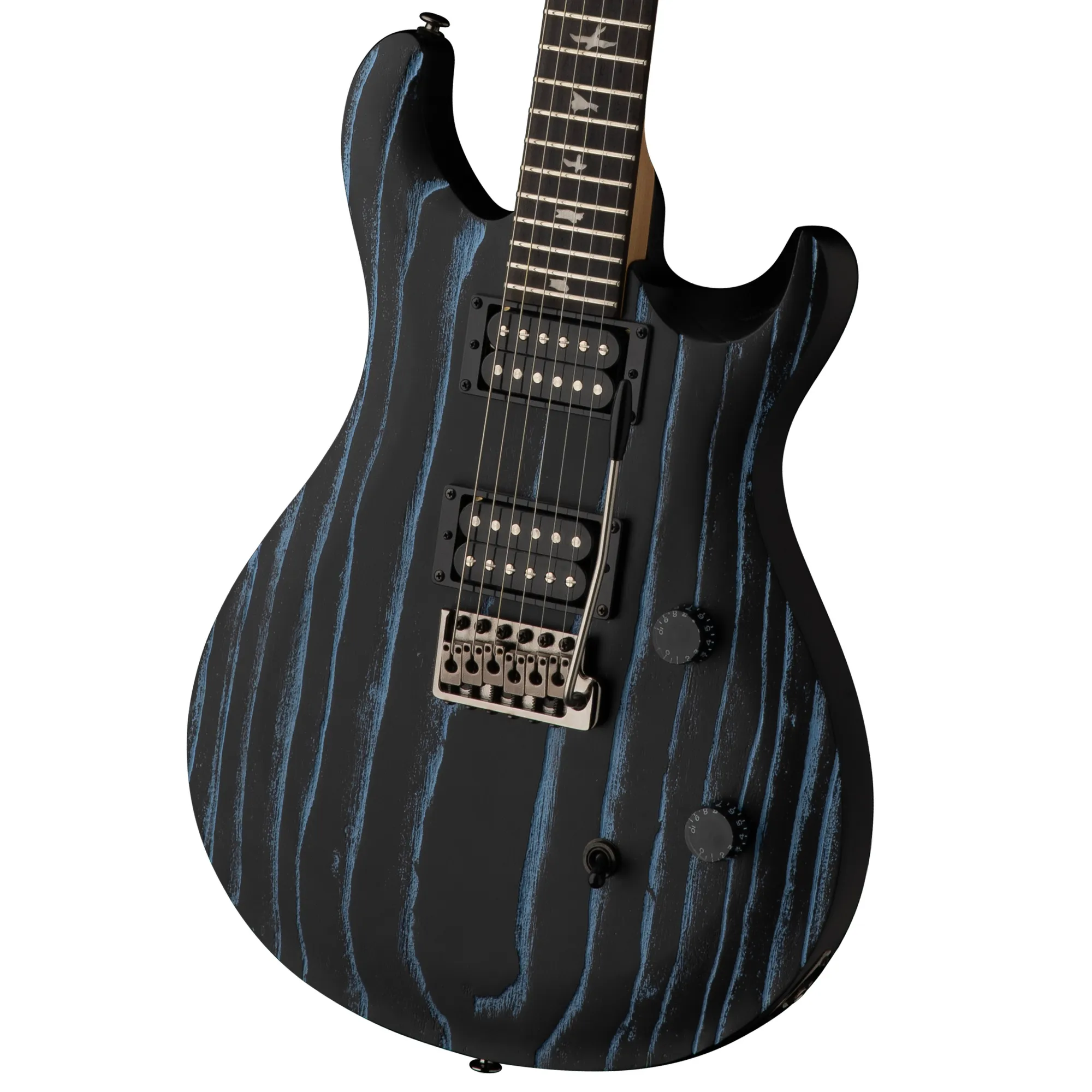 PRS SE Swamp Ash CE 24 Limited Edition Electric Guitar, Sandblasted Blue
