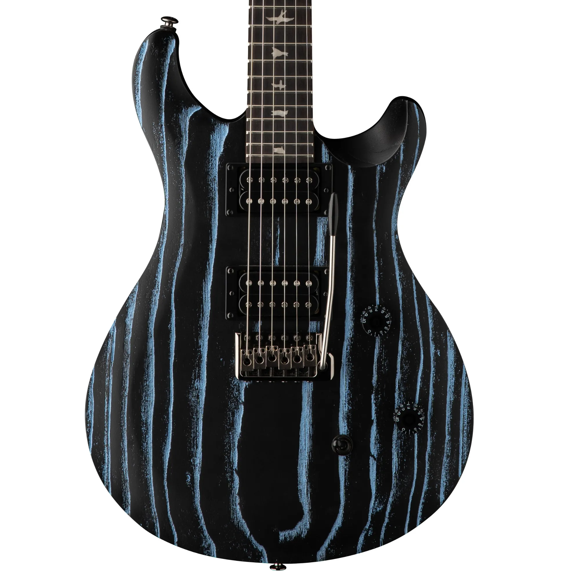 PRS SE Swamp Ash CE 24 Limited Edition Electric Guitar, Sandblasted Blue