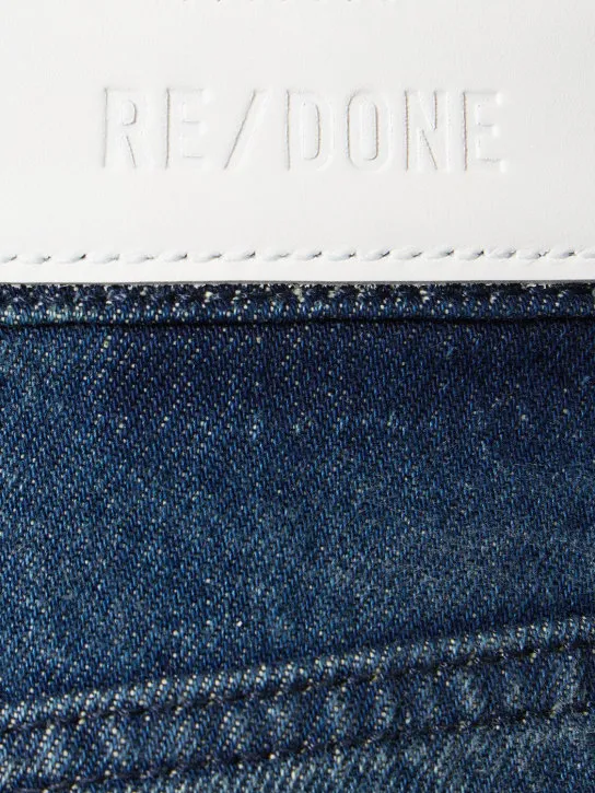 RE/DONE   70s Straight cotton denim jeans 