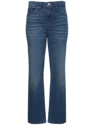 RE/DONE   70s Straight cotton denim jeans 
