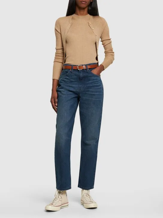 RE/DONE   70s Straight cotton denim jeans 