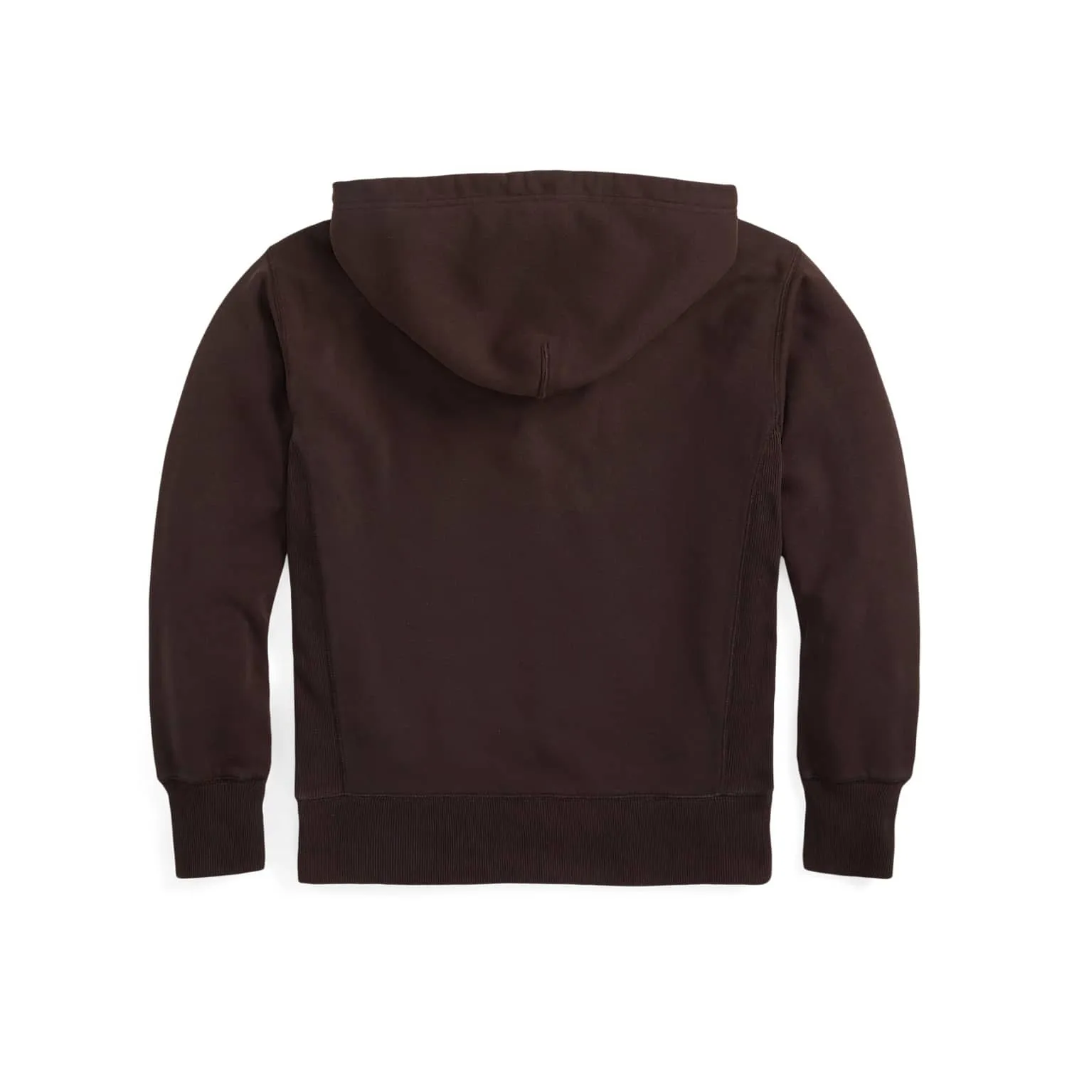 RRL Fleece Full-Zip Hoodie Faded Black
