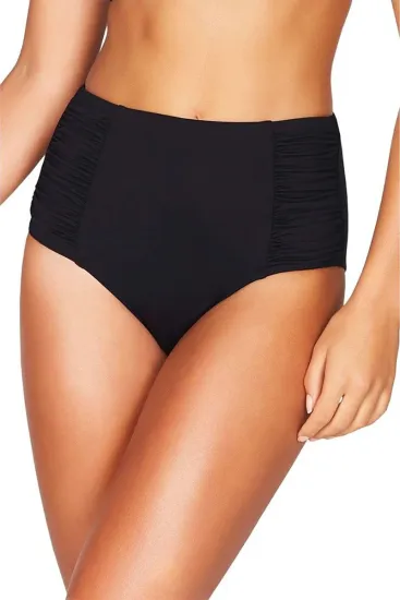 SEA LEVEL Essentials Gathered Side High Waist Pant