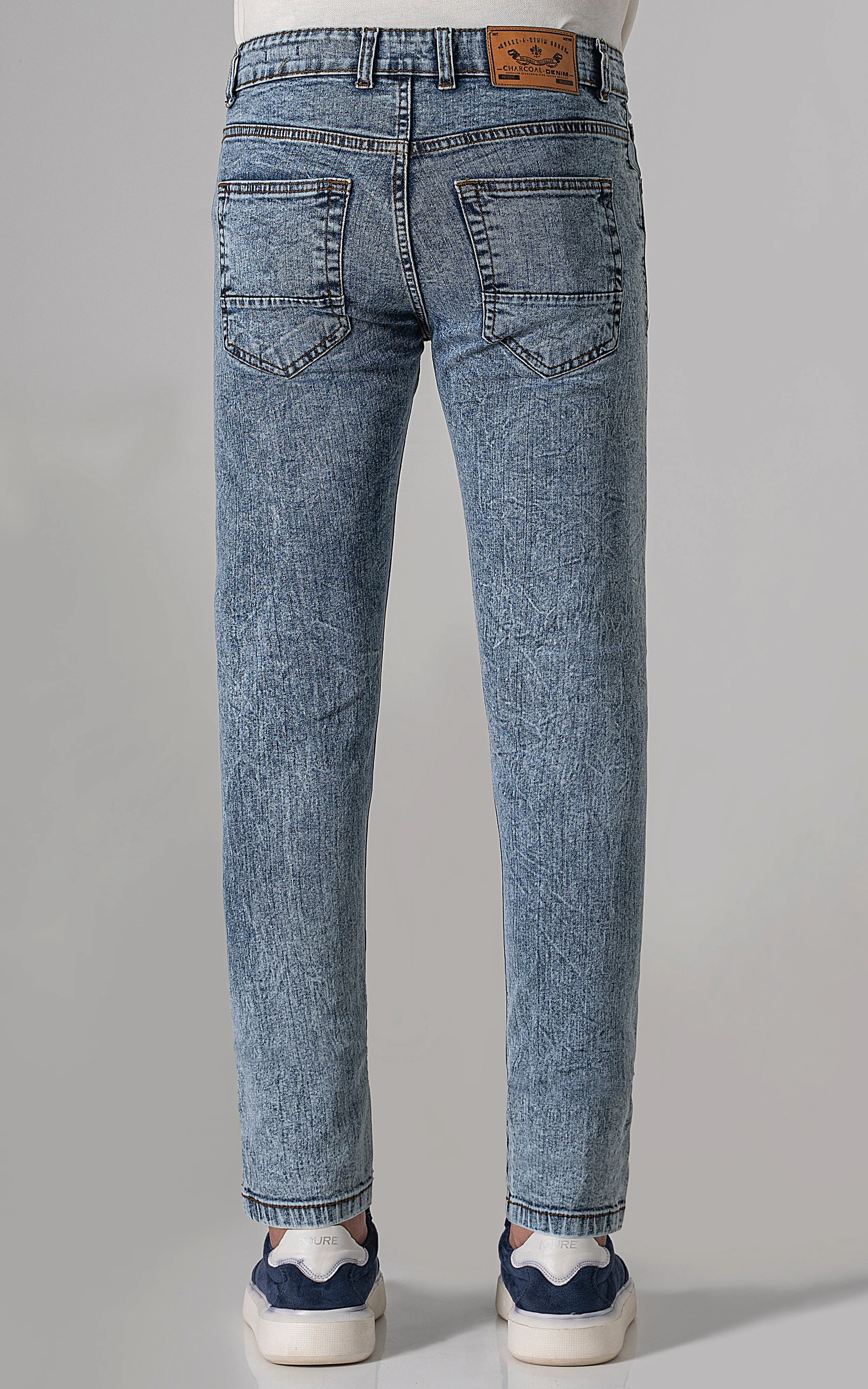 SKINNY LEG DENIM JEAN LIGHT BLUE