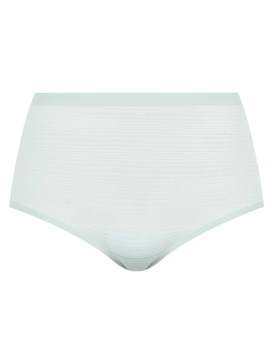 SoftStretch Stripes High Waist Brief