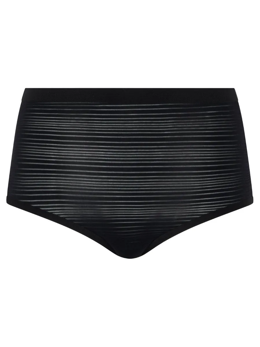 SoftStretch Stripes High Waist Brief