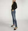 Suki Mid Rise Straight Leg Jeans