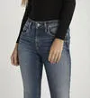 Suki Mid Rise Straight Leg Jeans