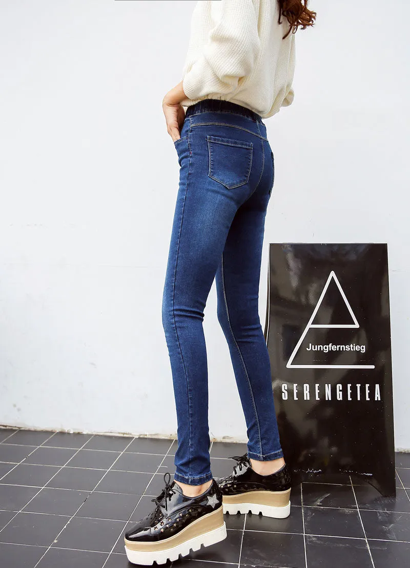 VenusFox Skinny Ankle Pencil Jeans