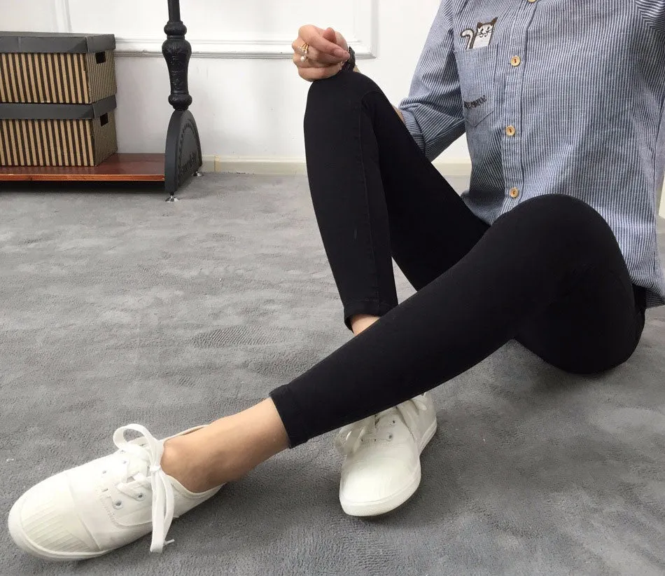 VenusFox Skinny Ankle Pencil Jeans