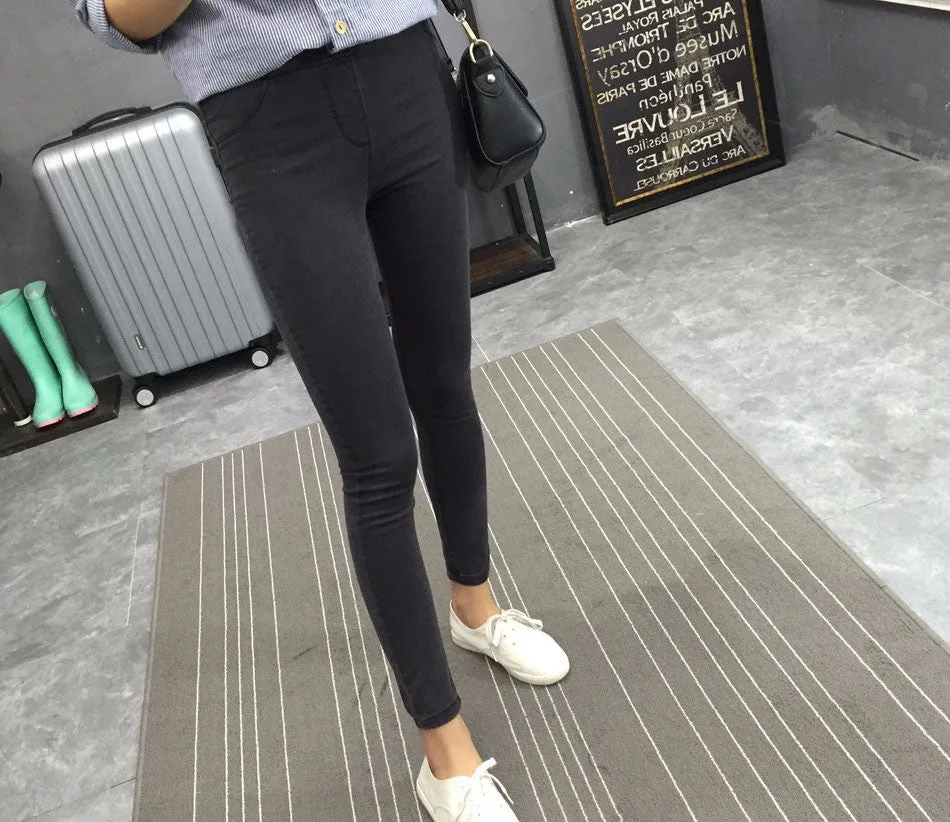 VenusFox Skinny Ankle Pencil Jeans