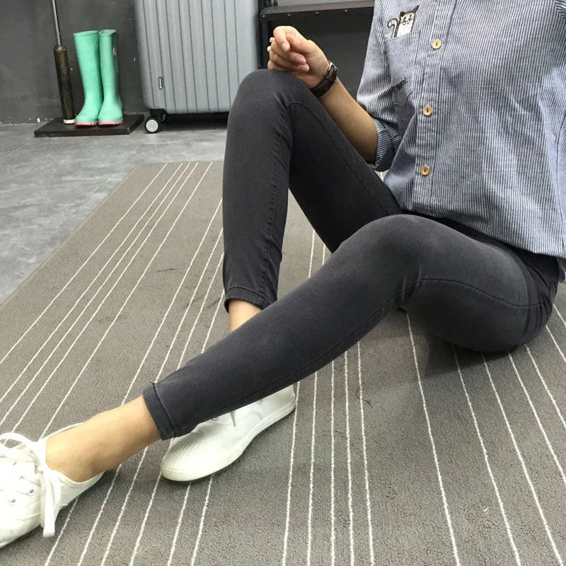 VenusFox Skinny Ankle Pencil Jeans