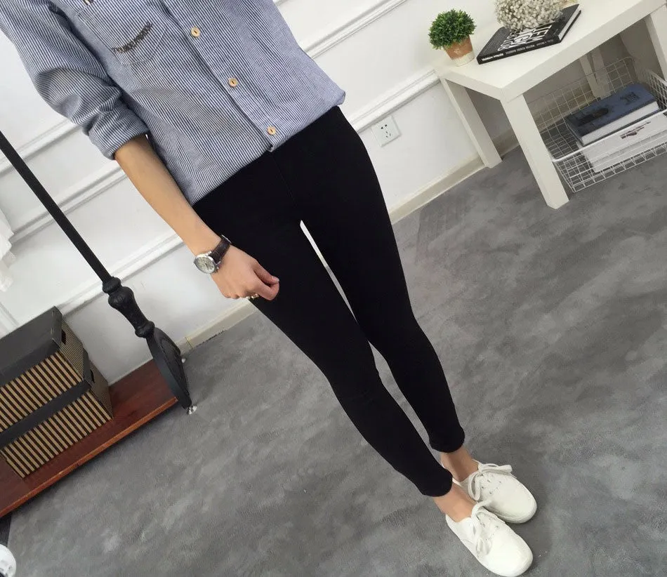 VenusFox Skinny Ankle Pencil Jeans