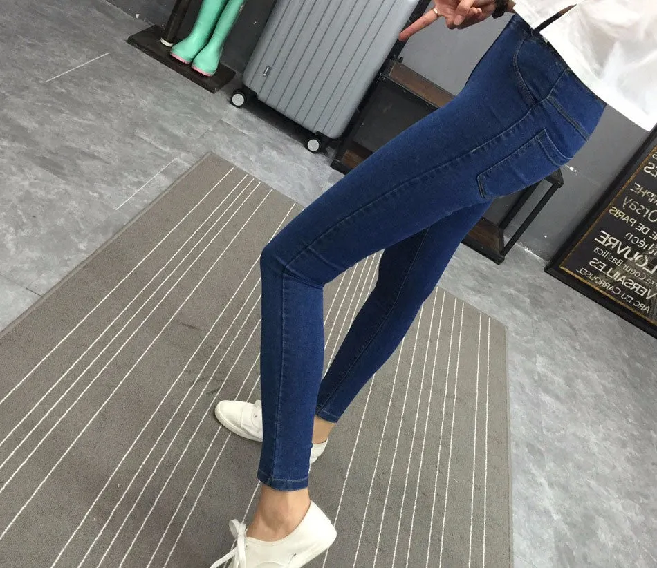 VenusFox Skinny Ankle Pencil Jeans