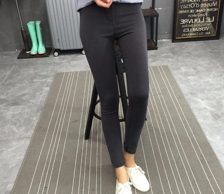 VenusFox Skinny Ankle Pencil Jeans