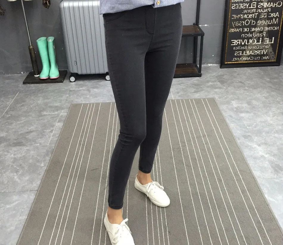 VenusFox Skinny Ankle Pencil Jeans