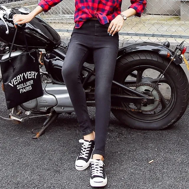 VenusFox Skinny Ankle Pencil Jeans