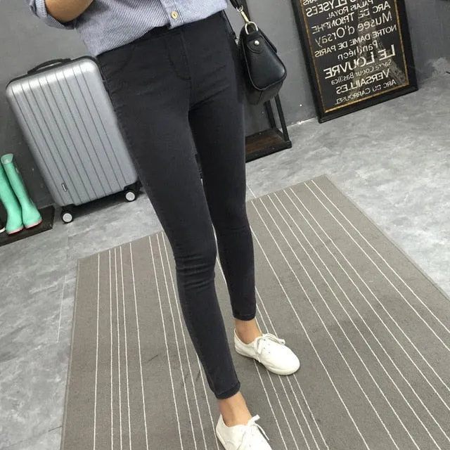 VenusFox Skinny Ankle Pencil Jeans