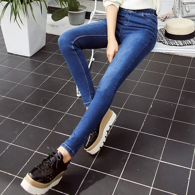 VenusFox Skinny Ankle Pencil Jeans