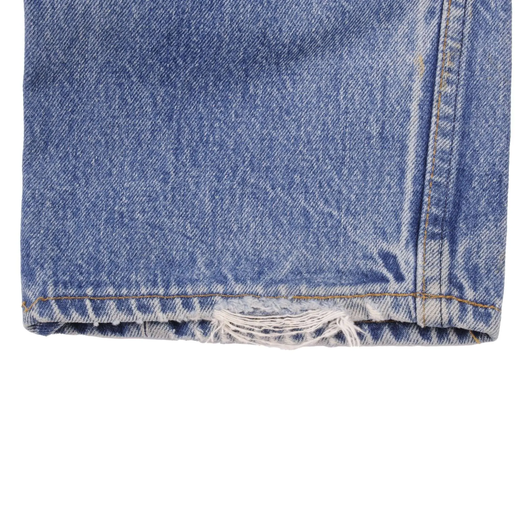 VINTAGE LEVIS 501 JEANS INDIGO 1980S SIZE W33 L28 MADE IN USA