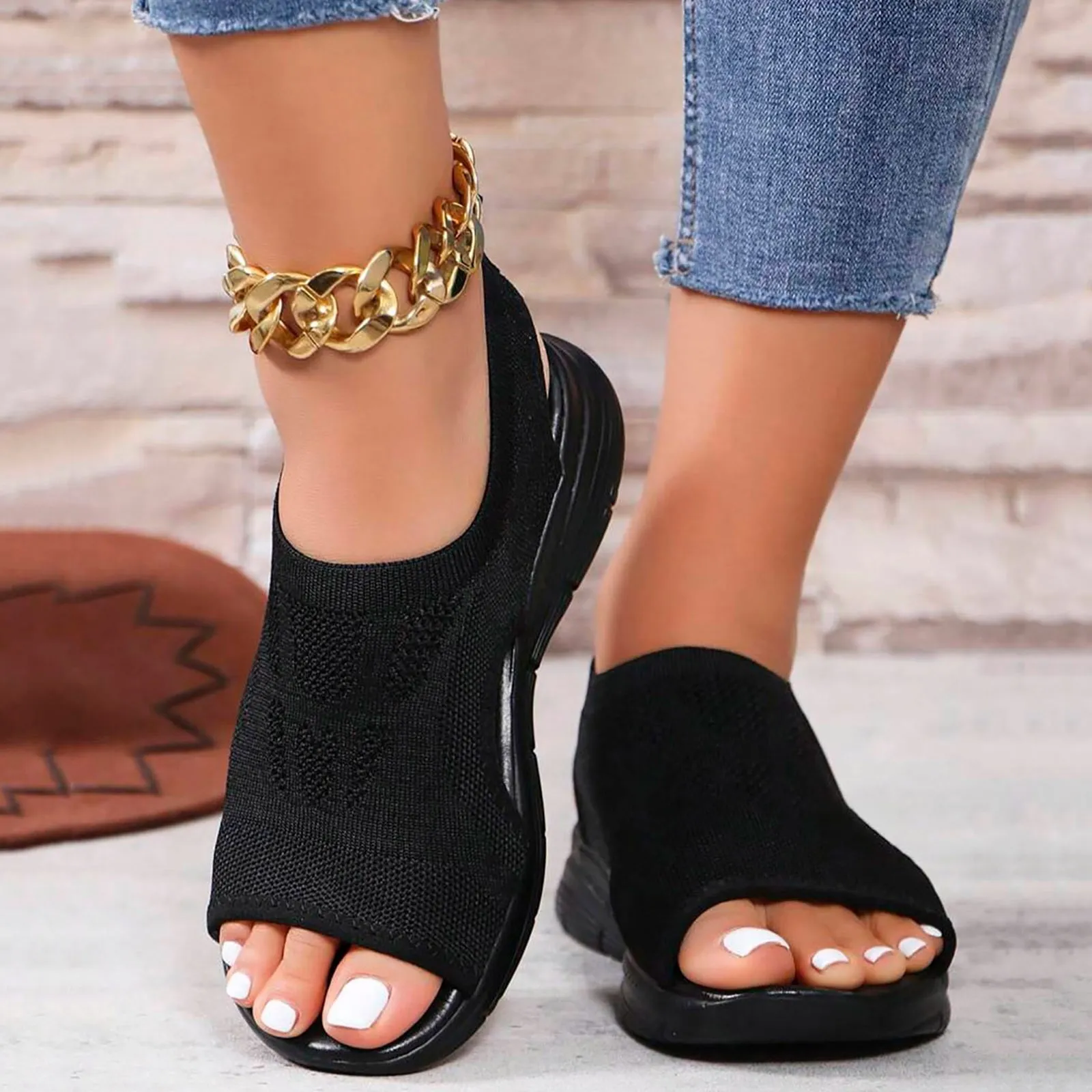 Women's Breathable Comfortable Walking  Sandals    S4692613