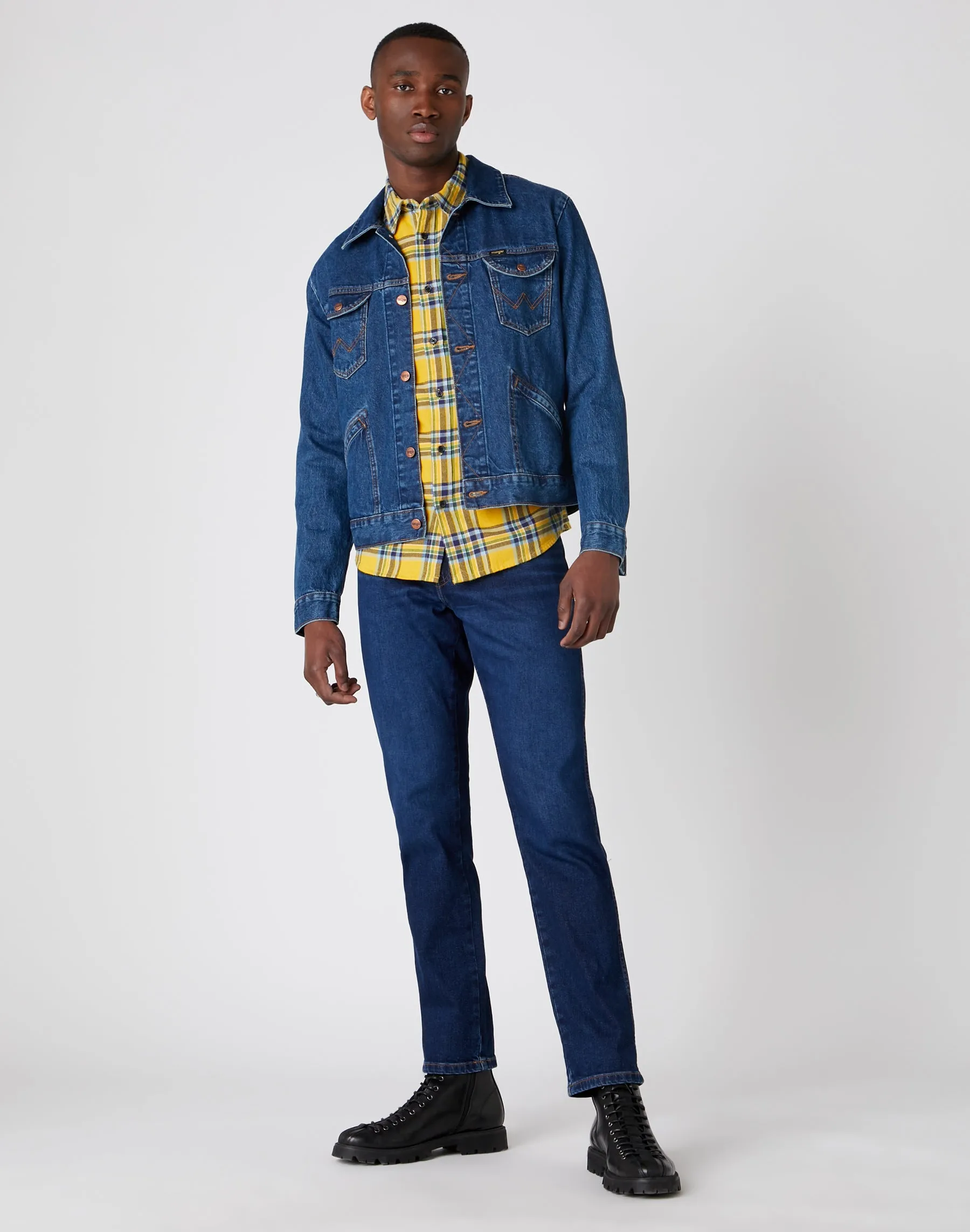 Wrangler Texas Slim Jeans Straight Shot R